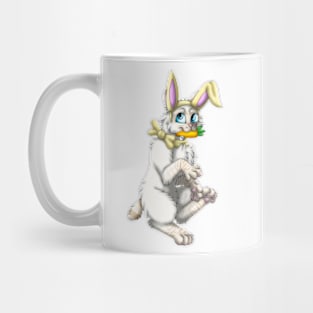 Bobtail BunnyCat: Cream Lynx Point (Yellow) Mug